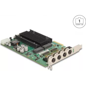 DeLOCK 86054 Vidinė tinklo plokštė Ethernet 1000 Mbit/s PCI Express