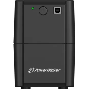 PowerWalker 10121070 nepertraukiamo maitinimo šaltinis (UPS) Line-Interactive 0.85 kVA 480 W 2 AC išėjimai