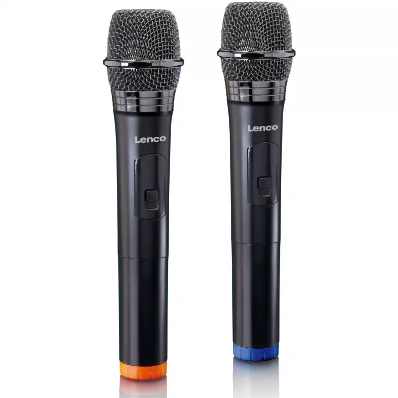 Belaidžių mikrofonų rinkinys Lenco MCW-020BK