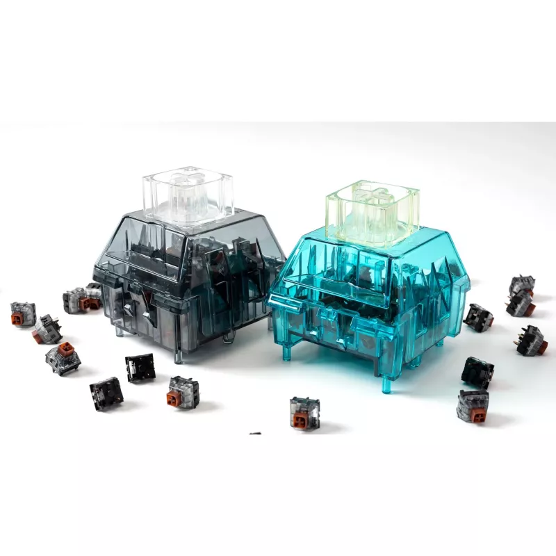 KEYCHRON Switch Storage Box mėlynai žalia, vasara