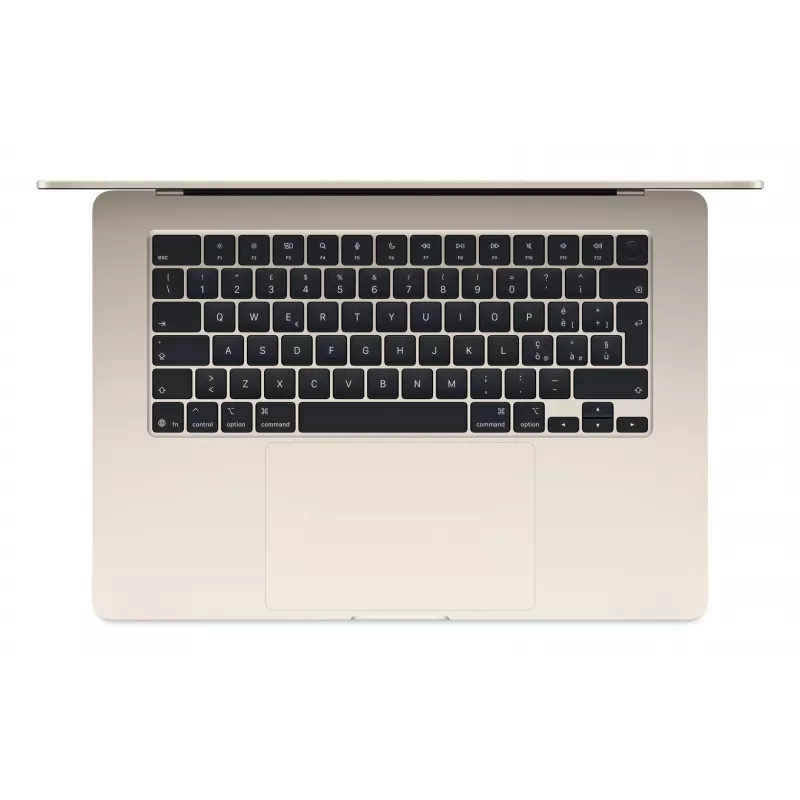 Nešiojamas kompiuteris Apple MacBook Air M4 38,9 cm (15,3 inch) 16 GB 512 GB SSD Wi-Fi 6E macOS Sequoia Smėlio spalvos