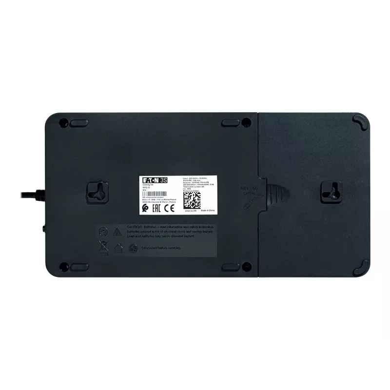 Eaton 3S 550 DIN 0.55 kVA 330 W 6 lizdų nepertraukiamo maitinimo šaltinis