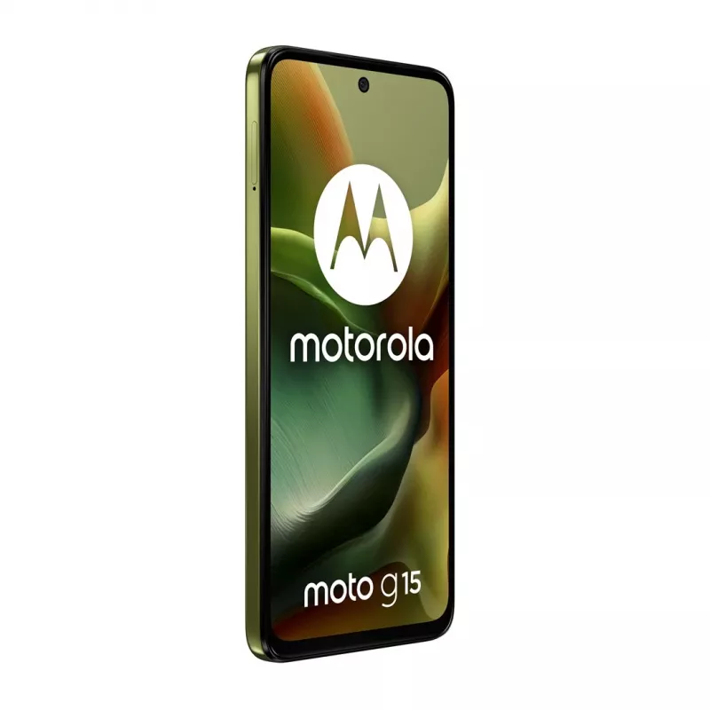 Mobilusis telefonas Motorola moto g15 17,1 cm (6,72 colio) Dual SIM Android 15 4G USB Type-C 8 GB 128 GB 5200 mAh Žalia