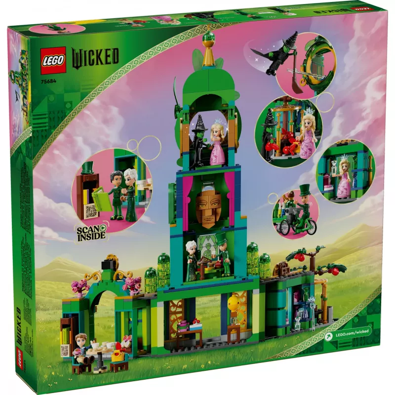 LEGO Bricks Wicked 75684 Sveiki atvykę į Smaragdinį miestą