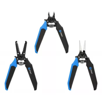 Pincetų replių rinkinys iFixit IF145-550-1 preciziniai repliai su ergonomine rankena, smulkių remonto įrankių komplektas