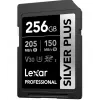 Lexar 256GB SDXC UHS-I Silver Plus atminties kortelė