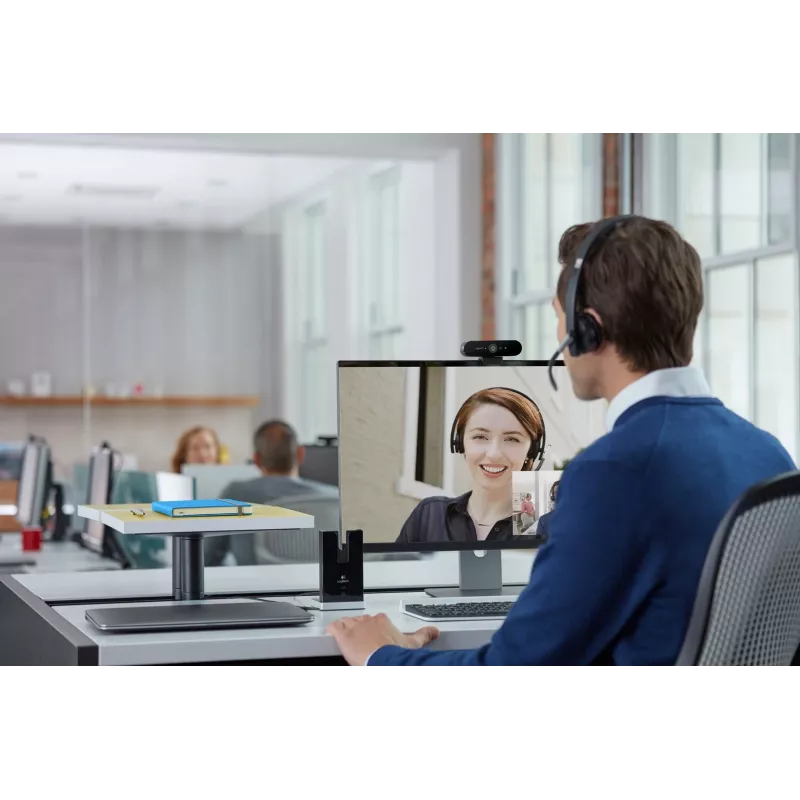 Internetinė kamera Logitech BRIO ULTRA HD PRO 13 MP 4096x2160 USB 3.2