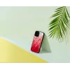 Apsauginis dėklas iKins Apple iPhone 12 / 12 Pro, rožinis ežeras su juodu apvadu