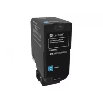 Toneras Lexmark RETURN-TONER CARTRIDGE CYAN 74C2HC0 3000 puslapių