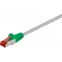 Wentronic goobay kryžminis kabelis RJ-45 (M) į RJ-45 (M) 7,5 m SFTP PiMF CAT 6 liejiniai apsaugoti nuo užkabinimo pilkai žalia (33280)