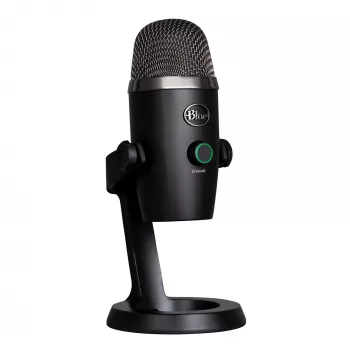 Logitech Yeti Nano, stalinis mikrofonas, 20 – 20000 Hz, 0,5 %, 24 bit, 48 kHz, 4,5 mV/Pa