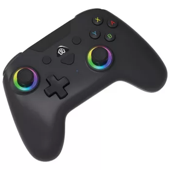 Subsonic Wireless LED Controller Black, belaidis valdiklis su RGB apšvietimu, skirtas Nintendo Switch
