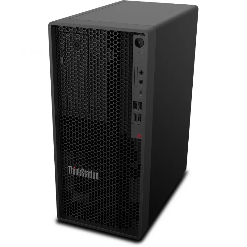 Lenovo ThinkStation P2 Tower Gen 2 Intel Core Ultra 7 265 32 GB DDR5-SDRAM 512 GB SSD Windows 11 Pro darbo stotis juoda