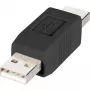 USB laidas Renkforce RF-4079673 A tipo į A tipą, juodas, modelis 29212C2A