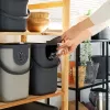 Rotho Albula 25 L talpykla/dėžė stačiakampė, cappuccino, technopolimeras, 25 L, 400×235×340 mm
