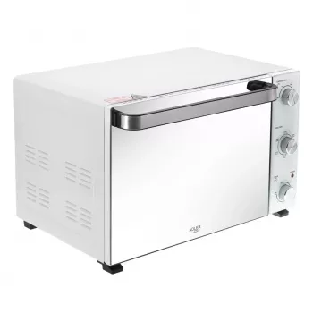 Elektrinė stalviršinė orkaitė Adler AD 6027, 48 L, 1800 W, balta