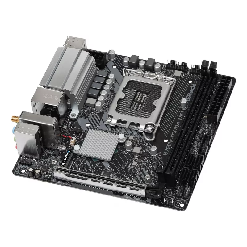 Motininė plokštė ASRock B760M-ITX/D4 WiFi Intel B760 LGA 1700 mini ITX
