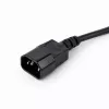 Gembird EG-PSU3-01 ilgintuvas 0,6 m 3 AC lizdai Vidaus juodas
