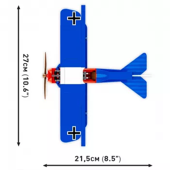 Konstrukcinis modelis Cobi Fokker D.VII 1:48 mastelis COBI-2994