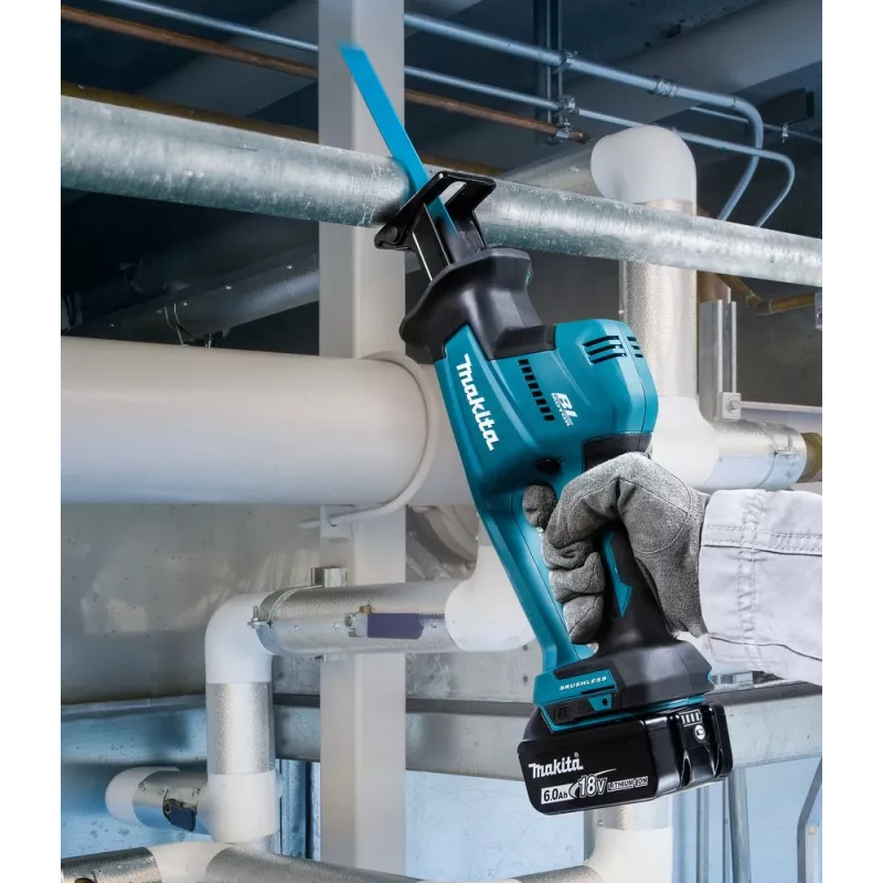 Belaidis stūmoklinis pjūklas Makita DJR189Z 18 V juoda, mėlyna