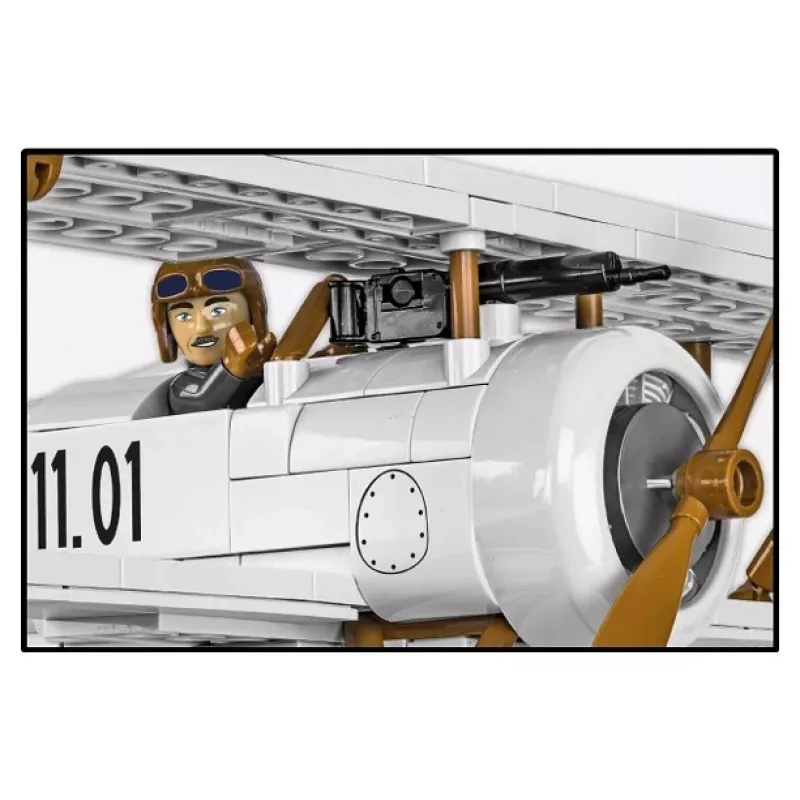 Cobi konstravimo rinkinys Nieuport 17 C.1, 274 detalės, modelio rinkinys