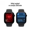 Apple Watch Series 11 GPS 46mm Jet Black aliumininis korpusas su juodu sportiniu dirželiu S/M