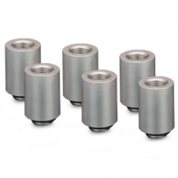 Thermal Grizzly DeltaMate Extender MF28 Matt Nickel – 6 vnt. šilumą laidžios plokštelės