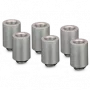Thermal Grizzly DeltaMate Extender MF28 Matt Nickel – 6 vnt. šilumą laidžios plokštelės