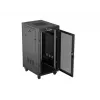 Laisvai pastatomas serverio spintos korpusas LANBERG FF01-6824-23BL 24U 600×800 mm IP20 Juodas