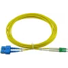 BlueOptics Duplex LWL Patch Cable LC-APC/SC-UPC OS2 5m Mėlyna