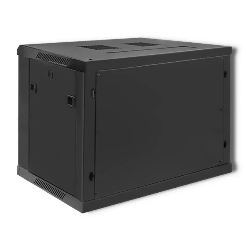 19 colių stelažo spinta QOLTEC 54463 9U 600x500x450 mm metalinis korpusas tinklo įrangai