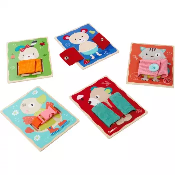 Lernbretter Textil, Skill Game 10 vnt.
