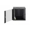 Sieninis stovo spintos korpusas DIGITUS Dynamic-N 12U, 600x450 mm (P×G), IP20, rakinamas, neišardytas