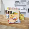 Melissa & Doug Wooden Slice & Stack Sandwich Counter with Deli Slicer – 56 dalių medinė sumuštinių prekystalio žaidimo rinkinys su pjaustykle – FSC sertifikuota