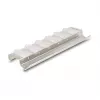 Keystone laikiklis 12 prievadų pasukamas 10 colių ir 19 colių stovo/sienos montavimui, DELOCK 67040, metalas/plastikas, sidabrinis, 77×222×27 mm