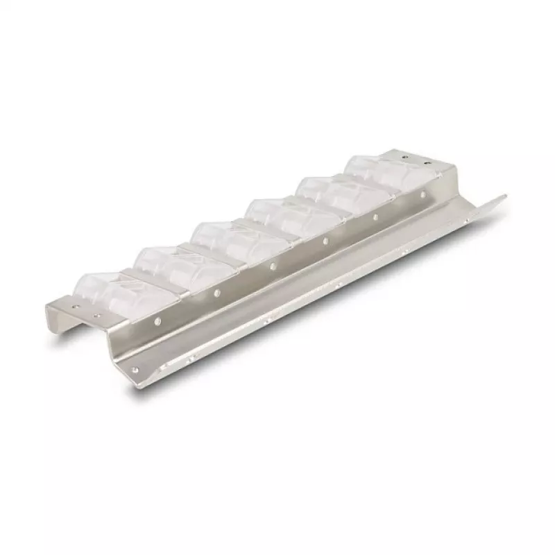 Keystone laikiklis 12 prievadų pasukamas 10 colių ir 19 colių stovo/sienos montavimui, DELOCK 67040, metalas/plastikas, sidabrinis, 77×222×27 mm
