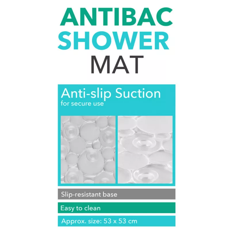 Beldray Shower Mat LA032685UFFEU7 Antibakterinis neslystantis vonios kilimėlis