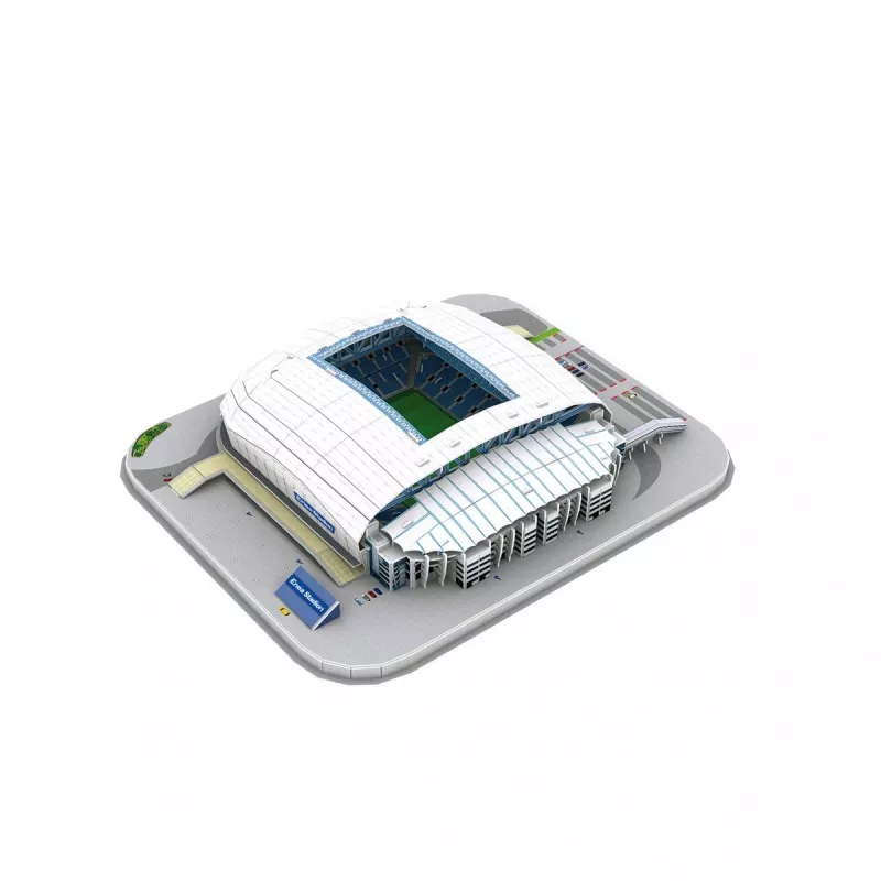 3D dėlionė Cubicfun Lech Poznan stadiono modelis – mastelio replika, kartoninės detalės, modelio numeris 306-20257