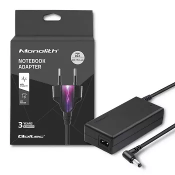 Qoltec maitinimo adapteris nešiojamam kompiuteriui ASUS 65W 3,42A 19V 5,5x2,5 50018.65W