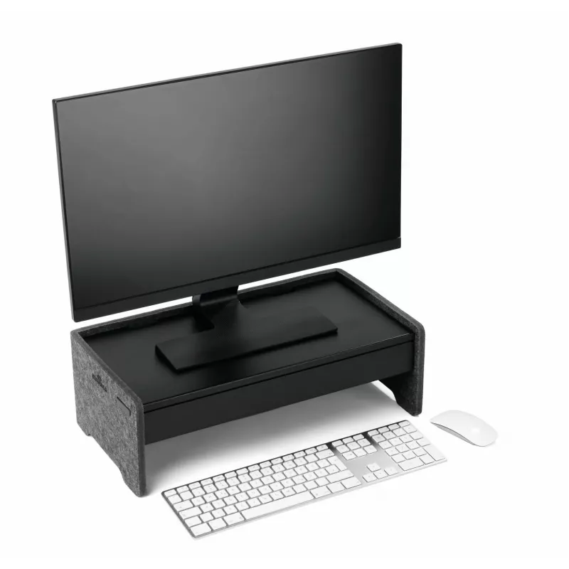 Priedas monitoriaus laikikliui Durable 508201 juodas metalinis stalčius 468 mm plotis 221 mm gylis 53 mm aukštis