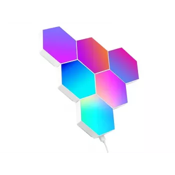 Įleidžiamas RGB LED skydelis TRACER Smart Hexagon Tracer 47256 Ambience TRAOSW47256