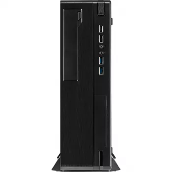 Inter-Tech IT-502 Desktop korpusas - bokštinis - micro ATX - be maitinimo šaltinio - USB/Audio (88881234)