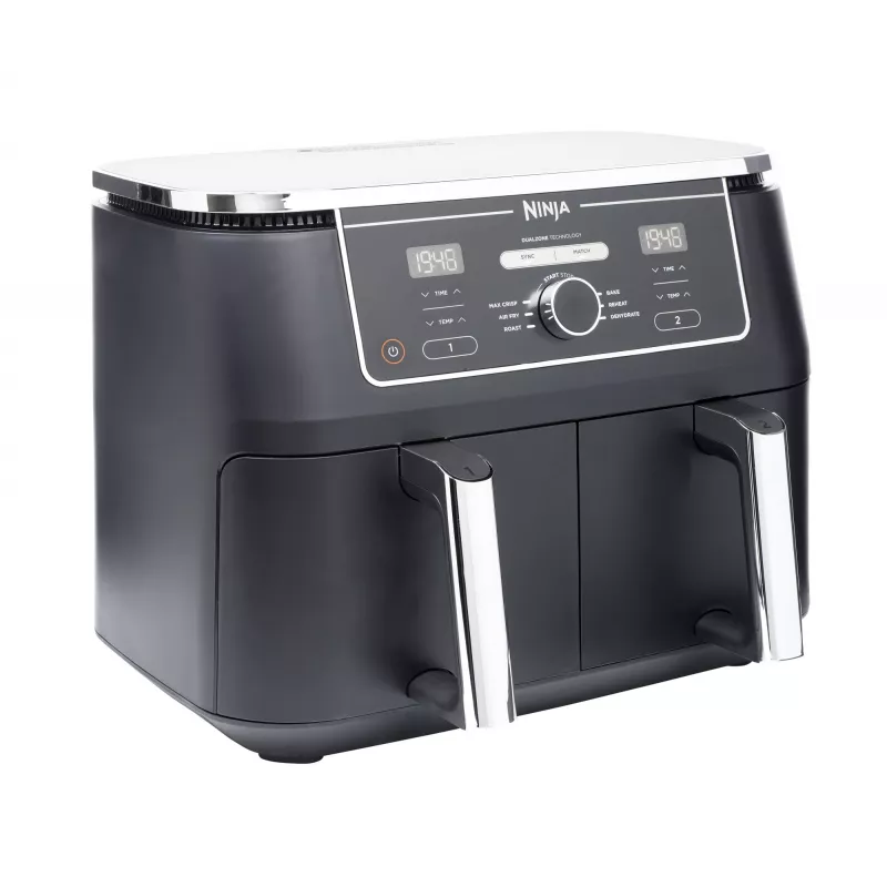 Kepimo krosnelė Ninja AF400EU Double 9,5 L 2470 W Karšto oro gruzdintuvė Juoda