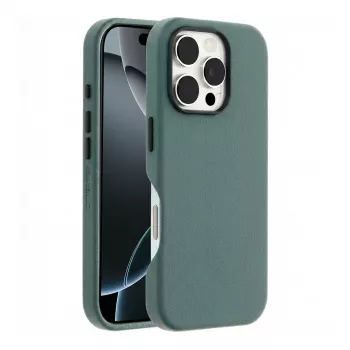 OtterBox Symmetry Cactus Leather Apple iPhone 16 Pro Juniper Spring – žalias
