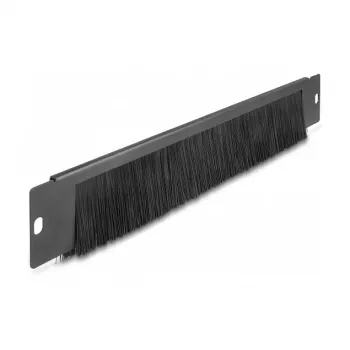 Šepečių plokštė DeLOCK 66293 universali 350 x 55 mm juoda