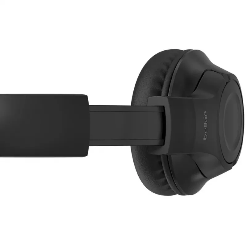 Belkin SoundForm Inspire – Ausinės – Uždedamos ant galvos – Bluetooth – belaidžiai, laidiniai – 3,5 mm kištukas – juodos (AUD006BTBLK)