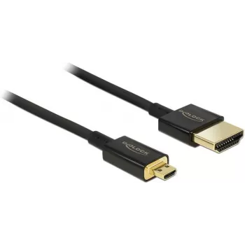 HDMI kabelis DeLOCK HDMI-A / HDMI Micro-D 1 m