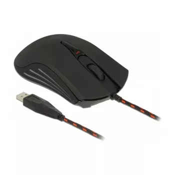 Gaming pelė DeLOCK 12531 Ambidekstrinė USB Type-A Optinė 4800 DPI