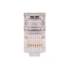 Extralink RJ45 jungtis CAT5E FTP 8P8C skaidri