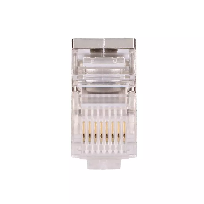 Extralink RJ45 jungtis CAT5E FTP 8P8C skaidri